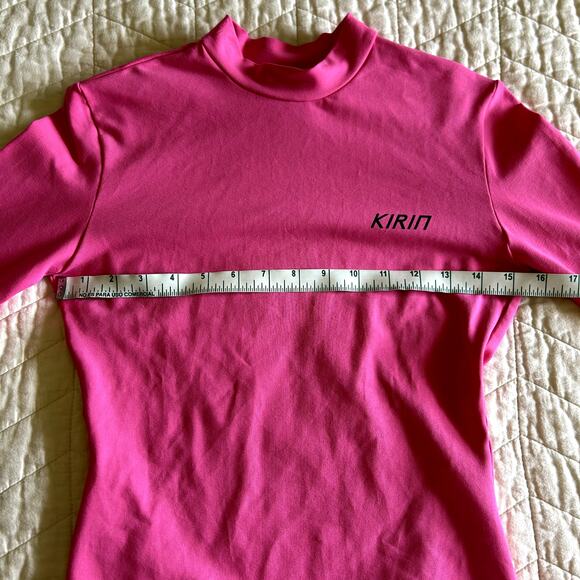 Kirin Peggy Gou bright Fuchsia pink Open back Bodysuit Size S - Picture 10 of 11